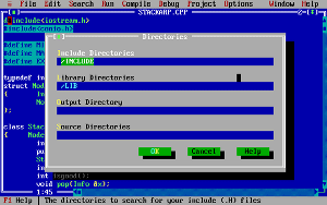 Turbo C++ IDE